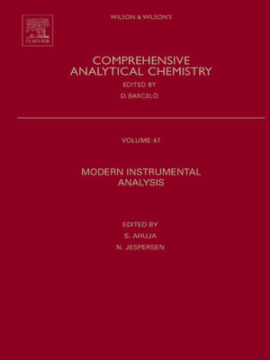 cover image of Modern Instrumental Analysis